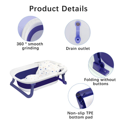 Foldable Baby Bathtub