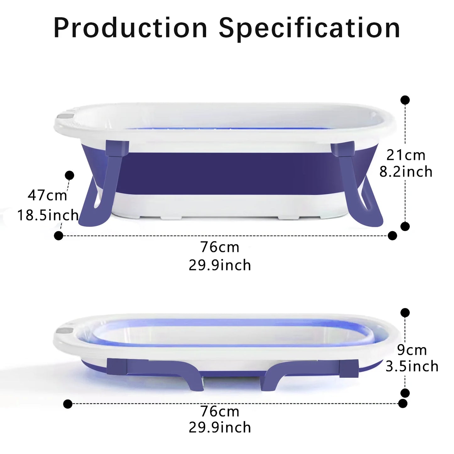 Foldable Baby Bathtub