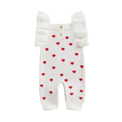 Adorable Toddler Valentines Day Romper