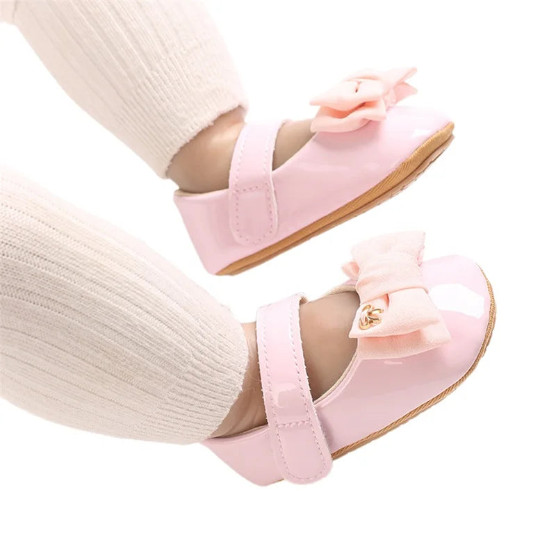 Infant Girls Bowknot Mary Jane Flats