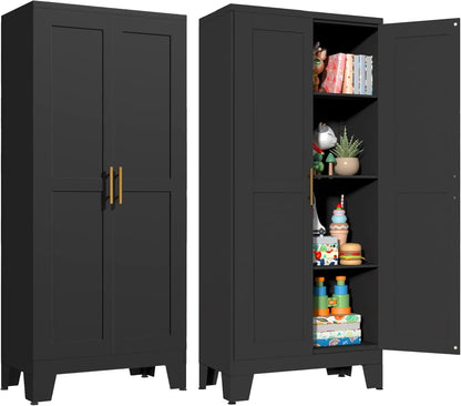 Metal Armoire Wardrobe Closet