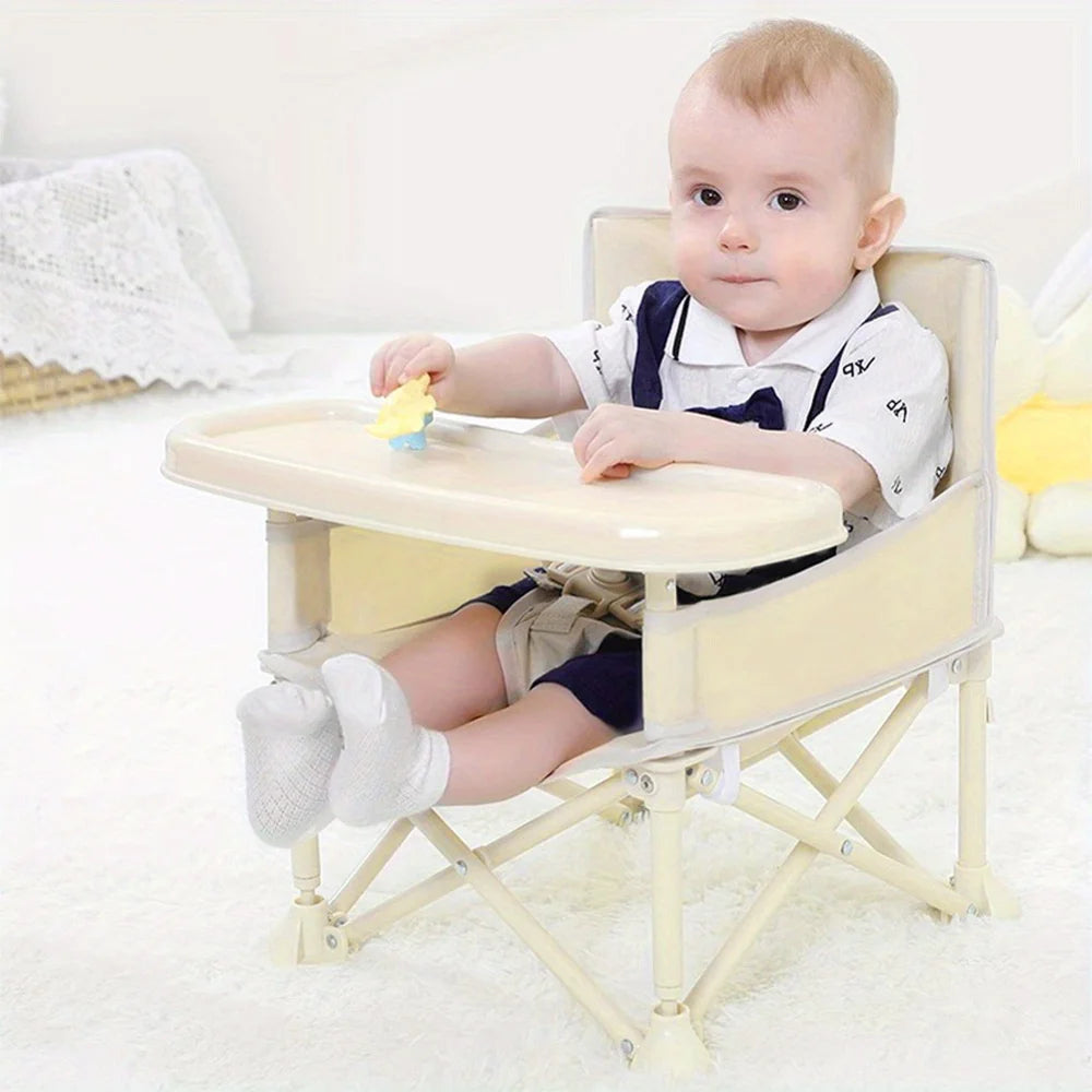 Durable High Chair With Detachable Cushion