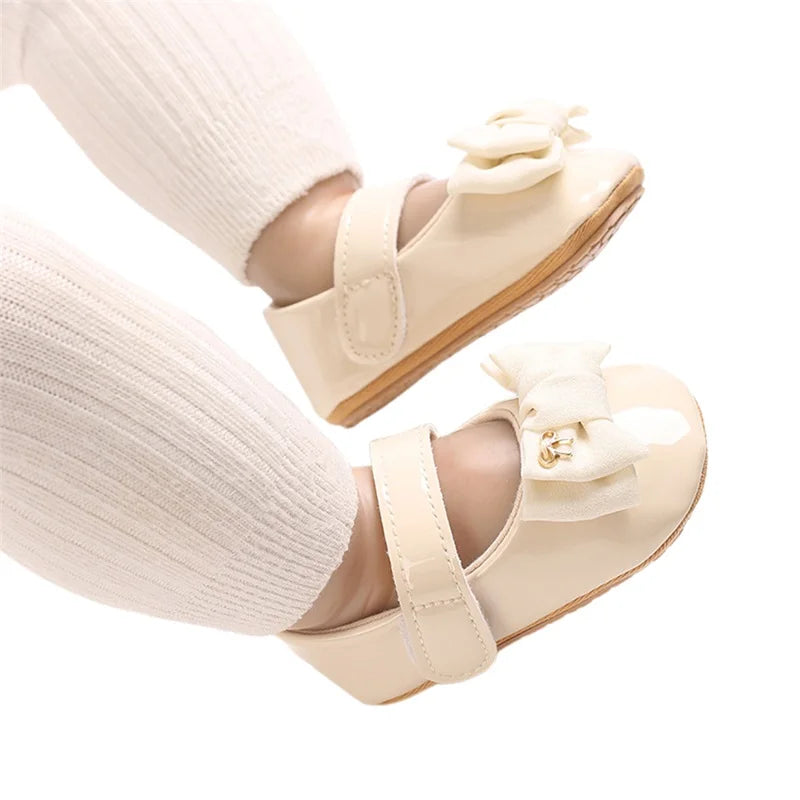 Infant Girls Bowknot Mary Jane Flats