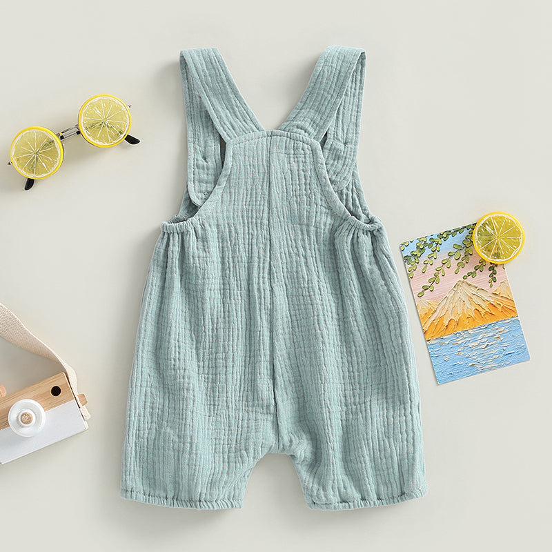 Baby Sleeveless Romper Overalls