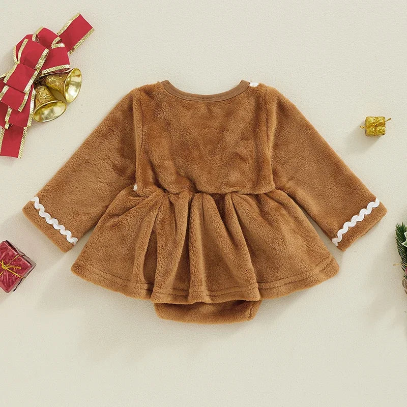 Baby Girls Christmas Romper Dress