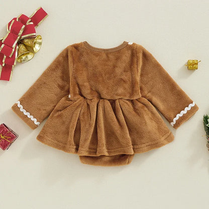 Baby Girls Christmas Romper Dress