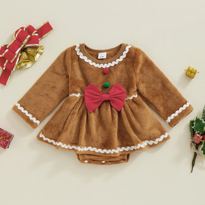 Baby Girls Christmas Romper Dress